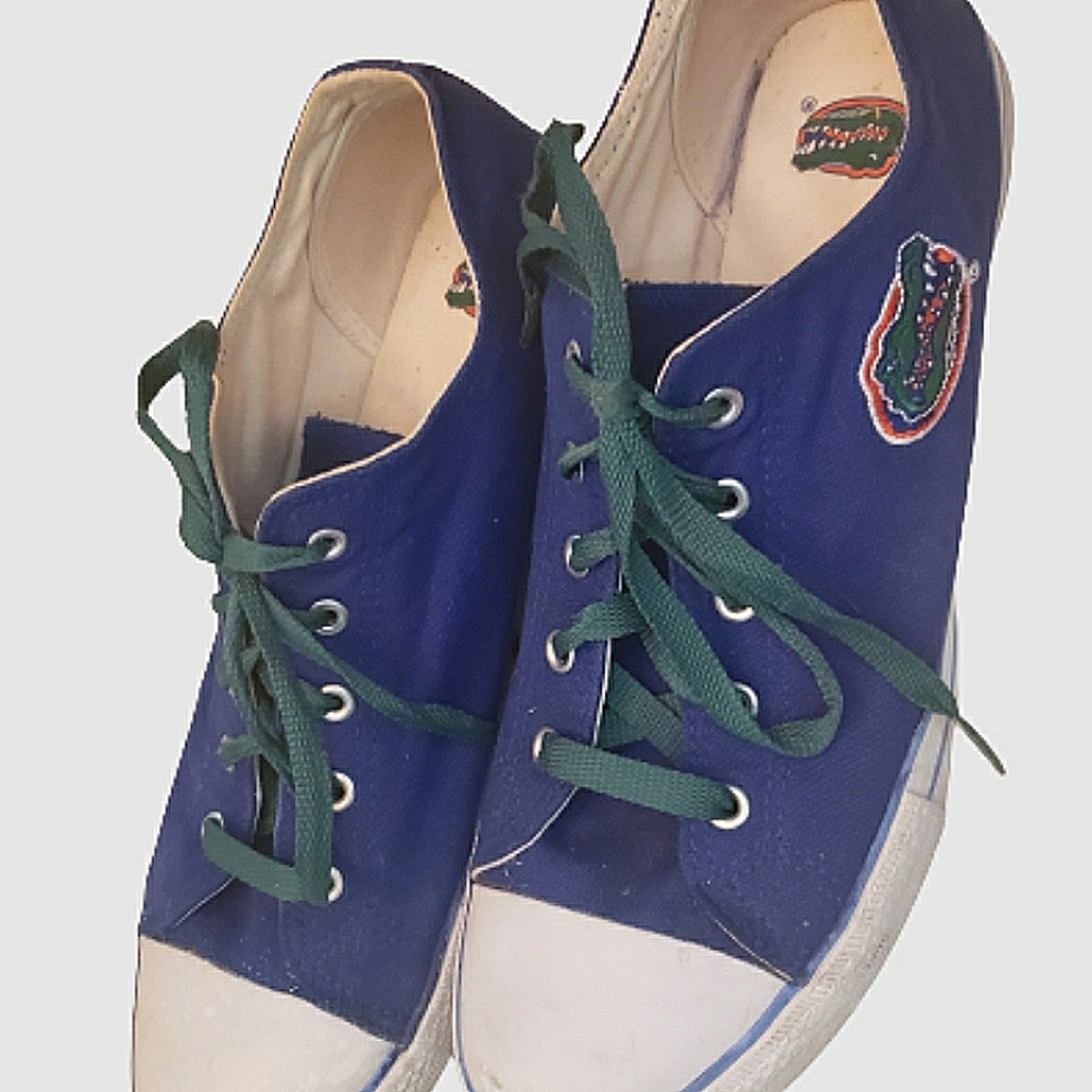 Florida Gators Low Top Canvas Chucks Sneakers Women's 11.5 Unisex